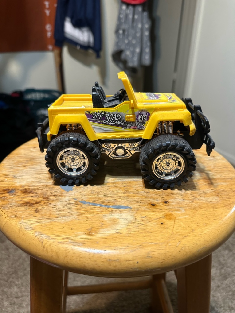 Vintage Jeep Wrangler “triple yellow” 00s